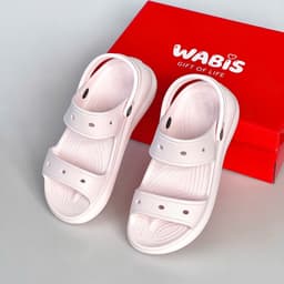 WABIS WPEV2 [Tặng Charm Ngẫu Nhiên] Dép Sục WABIS Đế cao 5CM Không Thấm Nước, Nhẹ, Êm Chân, Chống Trượt Đi Hằng Ngày 9