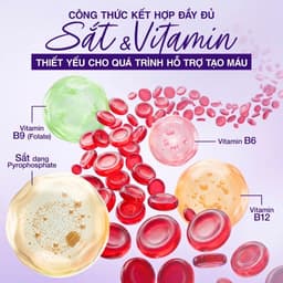 TPBVSK Henry Blooms Kids Liquid Iron Plus giúp bổ sung Sắt và Vitamin B6, B9, B12 100ml HB0028 tháng 11.26 4