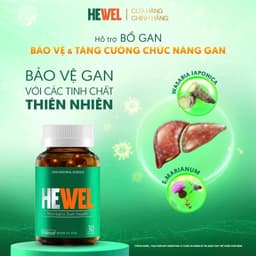 Viên Uống Thải Độc Gan Hewel Chính Hãng Hỗ Trợ Bổ Gan Và Tăng Cường Chức Năng Gan Hộp 30 Viên 4