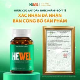 Viên Uống Thải Độc Gan Hewel Chính Hãng Hỗ Trợ Bổ Gan Và Tăng Cường Chức Năng Gan Hộp 30 Viên 5