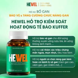 Viên Uống Thải Độc Gan Hewel Chính Hãng Hỗ Trợ Bổ Gan Và Tăng Cường Chức Năng Gan Hộp 30 Viên 1