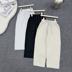 (MỞ BÁN).Quần Dài Baggy Bé Trai, Bé Gái  Chất Kaki Nhật Co Giãn 4 Chiều Form Hàn Quốc Đi Học, Đi chơi 2026 Size 17–60kg 4