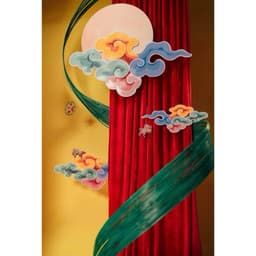 Set Trăng + 3 Mây Trang Trí Trung Thu 2026 Decor Backdrop Chụp Ảnh, Trang Trí Lớp Học, Cửa Hàng 3