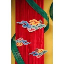 Set Trăng + 3 Mây Trang Trí Trung Thu 2026 Decor Backdrop Chụp Ảnh, Trang Trí Lớp Học, Cửa Hàng 4