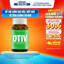 Viên Uống Bổ Não OTIV Ecogreen Giảm Đau Đầu, Mất Ngủ, Tăng Trí Nhớ & Hoạt Huyết Não 1