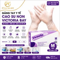 [ HỘP 100 CÁI ] Găng tay nilong nấu ăn siêu dai chất liệu TPE không mùi dùng 1 lần - PTLUXURY 2