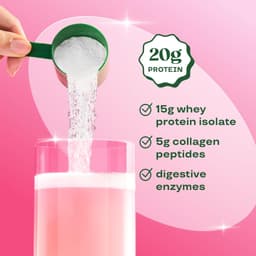Clear Protein Whey Protein Isolate + Collagen Peptides : Bloom bổ sung đạm trái cây 5