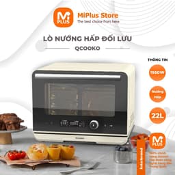 Lò nướng hấp đối lưu đa năng QCOOKO 22L chuyên chiên, nướng, hấp, cài đặt sẵn chương trình 80 món 1