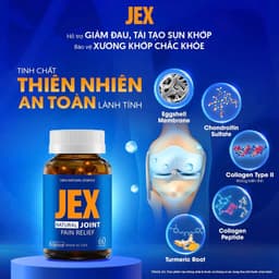 [Hộp 60v] Viên Uống Giảm Đau Xương Khớp JEX Ecogreen Tái Tạo Sụn Khớp 3