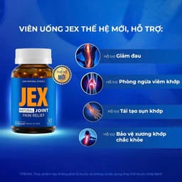[Hộp 60v] Viên Uống Giảm Đau Xương Khớp JEX Ecogreen Tái Tạo Sụn Khớp 4