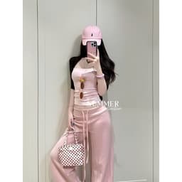 [MỞ BÁN] Áo Thun Nữ Cúp Ngực Tay Lỡ Phối Màu Ôm Body Chất Thun Mịn Co Giãn 4 Chiều Mềm Mịn Hot Trend BYJANE 218 - 228 6