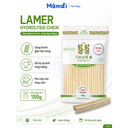 Thanh Gặm Sạch Răng Lamer Hydrolysis Chew 150g Cho Chó | Protein Thủy Phân, Hỗ Trợ Giảm Mảng Bám 2