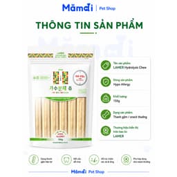 Thanh Gặm Sạch Răng Lamer Hydrolysis Chew 150g Cho Chó | Protein Thủy Phân, Hỗ Trợ Giảm Mảng Bám 3