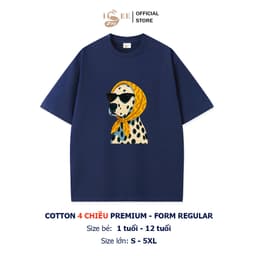 [DEAL MỞ BÁN] Áo thun gia đình Unisex ISEE VN form rộng CHÓ NGỘ NGHĨNH, cotton 4 chiều Premium thoáng mát 6