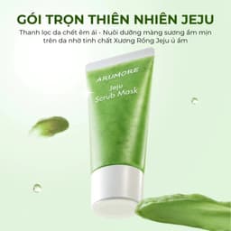 Mặt Nạ Tẩy Tế Bào Chết ARUMORE Jeju Dịu Nhẹ, Giúp Da Sạch Sâu 30g 2
