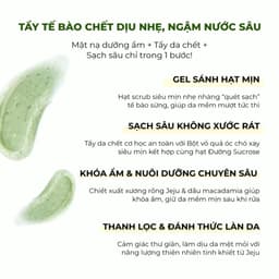 Mặt Nạ Tẩy Tế Bào Chết ARUMORE Jeju Dịu Nhẹ, Giúp Da Sạch Sâu 30g 3