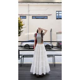 [Có Bigsize 45-85kg] Chân Váy Maxi Nữ Limo Dáng Dài Suông Xòe 2 Lớp Mềm Mại Mặc Đi Chơi MS321 4