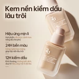 Kem Nền Za Kiềm Dầu Mỏng Nhẹ Instant Invisible Oil Control Foundation 25ml 3