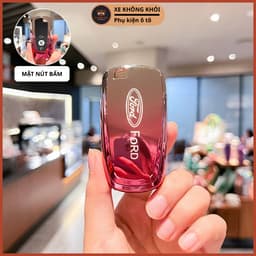 Ốp Chìa Khóa Xe Ford Smartkey Màu Ombre TPU Dành Cho Ranger Wildtrak, Ranger, Everest Chống Trầy Xước KeyChill 1