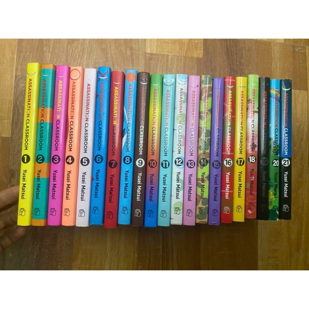 Full bộ 21q vở Lớp học ám sát tập 1-21 - Assassination Classroom