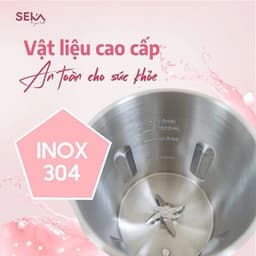 MÁY LÀM SỮA HẠT SEKA SK320 PRO - HÀNG CHÍNH HÃNG 4