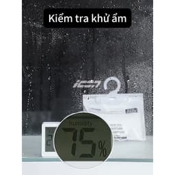 Túi Hút Ẩm Treo Tủ Quần Áo Hook Type 500ml - Chống Ẩm Mốc, Khử Mùi Vượt Trội Thiết kế 2Ngăn,Móc Treo 6