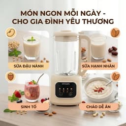 Máy Làm Sữa Hạt Đa Năng OSTMAPS bản Tiếng Việt 3