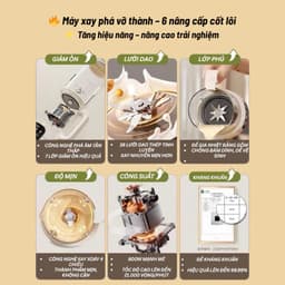 Máy Làm Sữa Hạt Đa Năng OSTMAPS bản Tiếng Việt 7
