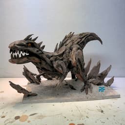 Limited I Layout Thuỷ Sinh Hình Khủng Long Nâng Tầm Đẳng Cấp Cho Bể Thuỷ Sinh 30-40cm | RF Aquarium 5