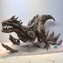 Limited I Layout Thuỷ Sinh Hình Khủng Long Nâng Tầm Đẳng Cấp Cho Bể Thuỷ Sinh 30-40cm | RF Aquarium 3