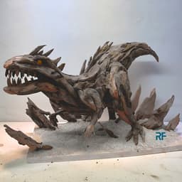Limited I Layout Thuỷ Sinh Hình Khủng Long Nâng Tầm Đẳng Cấp Cho Bể Thuỷ Sinh 30-40cm | RF Aquarium 6