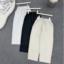 (MỞ BÁN).Quần Dài Baggy Bé Trai, Bé Gái  Chất Kaki Nhật Co Giãn 4 Chiều Form Hàn Quốc Đi Học, Đi chơi 2026 Size 17–60kg 3