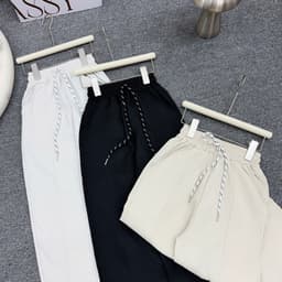 (MỞ BÁN).Quần Dài Baggy Bé Trai, Bé Gái  Chất Kaki Nhật Co Giãn 4 Chiều Form Hàn Quốc Đi Học, Đi chơi 2026 Size 17–60kg 9
