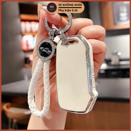 Ốp Chìa Khóa TPU Kia 3 Nút Sườn Dùng Cho Kia Cerato 2019,...- Bọc CHìa Khóa Ô Tô Chống Xước, Chống Bụi Bẩn KeyChill 1