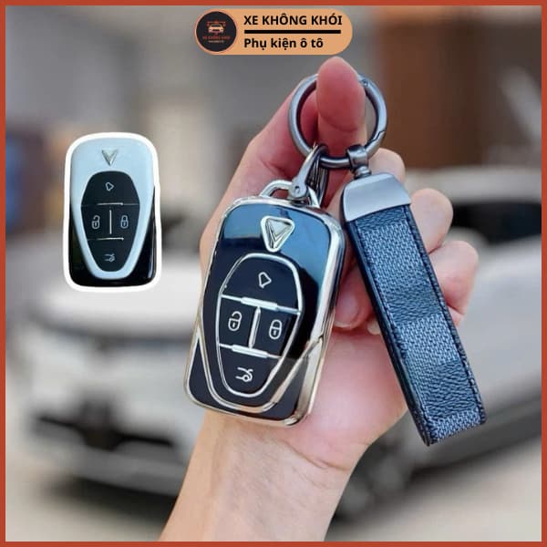 [Đời 2025] VINFAST Ốp chìa khoá cho xe VF6, VF7, VF8, VF9 chất liệu TPU bảo vệ chìa khoá chống va đập trầy xước KeyChill