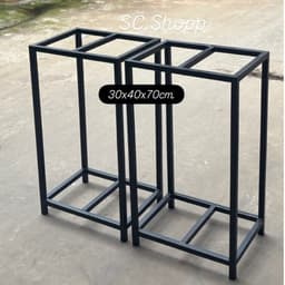Chân Kệ Bể Cá Giá Rẻ Sắt Hộp 20 - Kệ Để Bể Cá Thủy Sinh Mini Gọn Nhẹ Chuẩn Size 30x40, 30x50, 30x60cm [kimkhipt]
 1