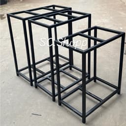 Chân Kệ Bể Cá Giá Rẻ Sắt Hộp 20 - Kệ Để Bể Cá Thủy Sinh Mini Gọn Nhẹ Chuẩn Size 30x40, 30x50, 30x60cm [kimkhipt]
 2
