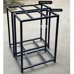 Chân Kệ Bể Cá Giá Rẻ Sắt Hộp 20 - Kệ Để Bể Cá Thủy Sinh Mini Gọn Nhẹ Chuẩn Size 30x40, 30x50, 30x60cm [kimkhipt]
 3