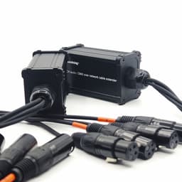 Bộ chuyển đổi kéo dài Canon mạng Rj45, Cáp XLR Network RJ45 - 4CH XLR SOUNDKING 6