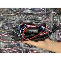 Mạch Relay 200W / 300W Cho Đèn Trợ Sáng Ô Tô, Bộ Dây Relay EX3, M30ultra Kèm Công Tắc Độc Lập 3 Nút Bấm 6