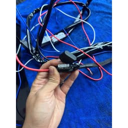 Mạch Relay 200W / 300W Cho Đèn Trợ Sáng Ô Tô, Bộ Dây Relay EX3, M30ultra Kèm Công Tắc Độc Lập 3 Nút Bấm 4