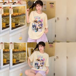 Áo Thun HY KORÉ Conan Haibara Paint 2228 Form Rộng Localbrand Oversize Unisex Vải Cotton 75% Nam Nữ Mặc Đẹp 5