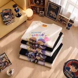 Áo Thun HY KORÉ Conan Haibara Paint 2228 Form Rộng Localbrand Oversize Unisex Vải Cotton 75% Nam Nữ Mặc Đẹp 8