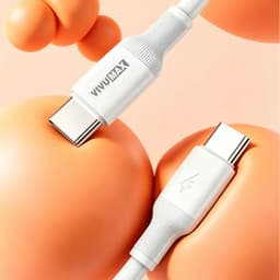 Cáp sạc nhanh Vivumax C25 Type C to Type C 66W Chính Hãng 2