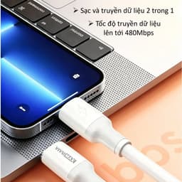 Cáp Sạc Nhanh Vivumax I25 C to L 30W Chính Hãng 4