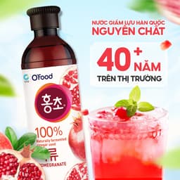 Giấm Uống Hoa Quả Lên Men DAESANG Hongcho Hàn Quốc (500ml/900ml) - Winter Edition Ít Đường, Tốt Cho Sức Khỏe 2