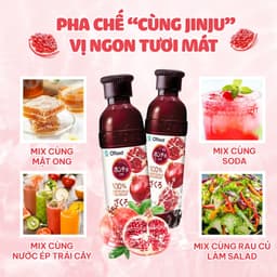 Giấm Uống Hoa Quả Lên Men DAESANG Hongcho Hàn Quốc (500ml/900ml) - Winter Edition Ít Đường, Tốt Cho Sức Khỏe 6