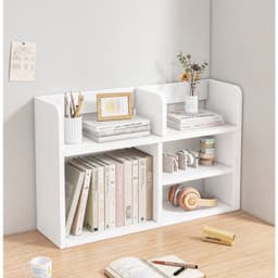 Kệ sách để bàn làm việc thương hiệu Lux decor góc học tập LUX04 3