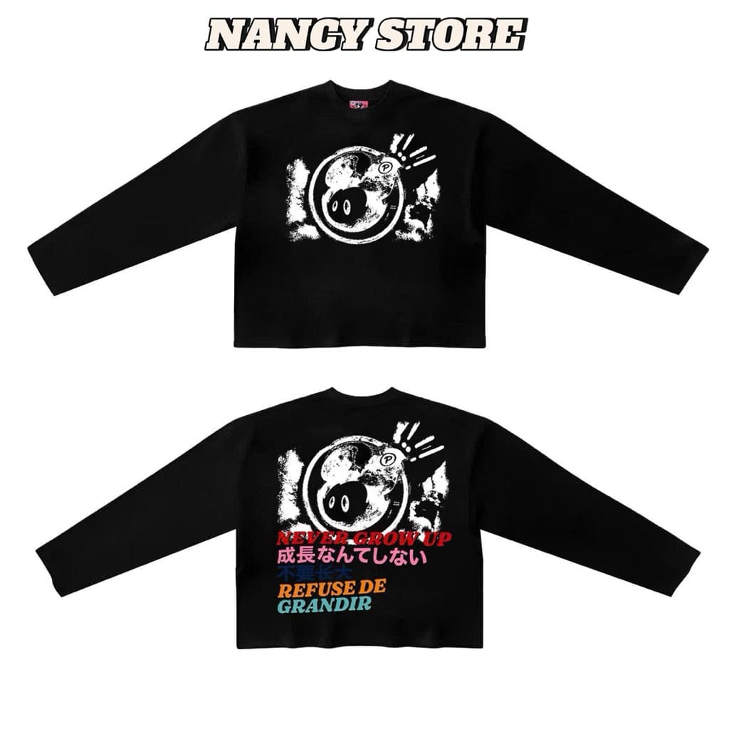 Áo Thun Tay Dài POPP Full Màu Chất Cotton Dày Dặn Fulltag