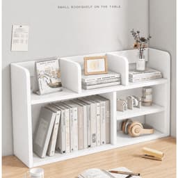 Kệ sách để bàn làm việc thương hiệu Lux decor góc học tập LUX04 8
